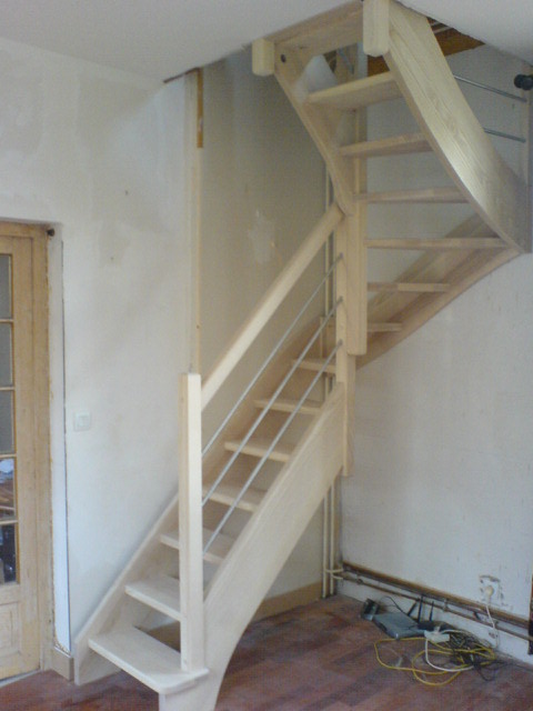 escalier droit petite tremie