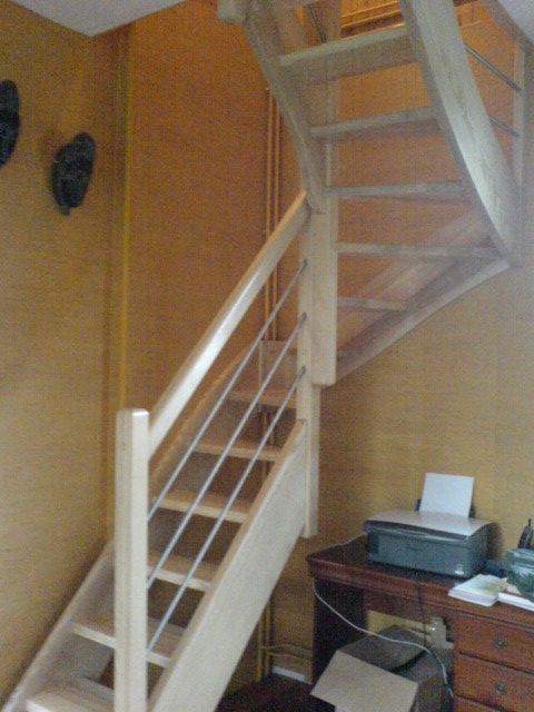 escalier droit petite tremie